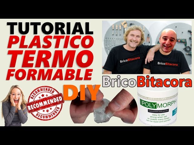 Vídeo relacionado con Polyshape - Plástico polimórfico moldeable a mano, bote de 500 g