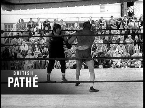 Two-Ton Tony Galento In Training At Asbury Park (1939)