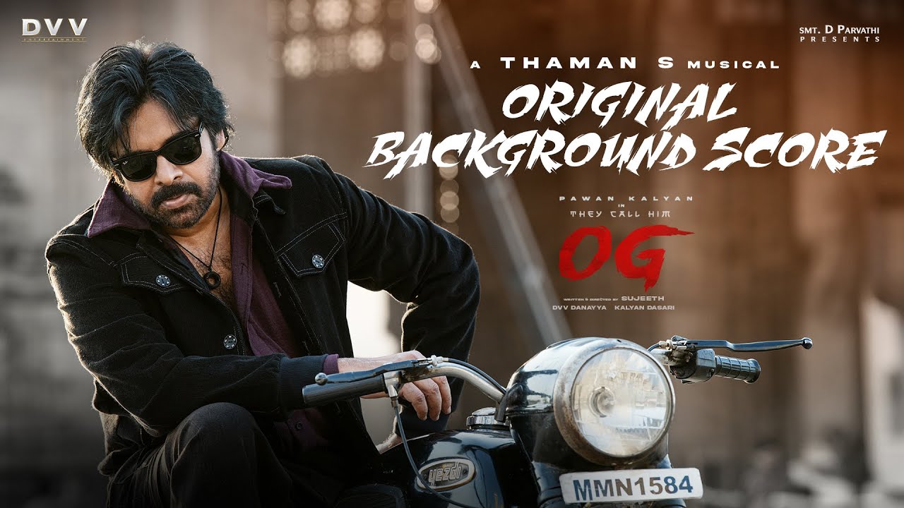 They Call Him OG -Original Background Score| Pawan Kalyan | Emraan Hashmi | Sujeeth | Thaman S |Dvv