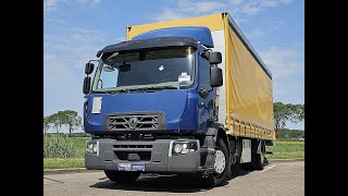 کامیون چادری Renault D 250 19.5T TAILLIFT AIRCO | تصویر 4 - Autoline