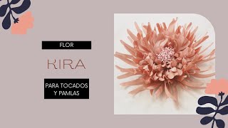 Flor Kira, para tocados y pamelas