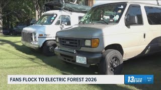 Fans flock to Rothbury ahead of Electric Forest 2026