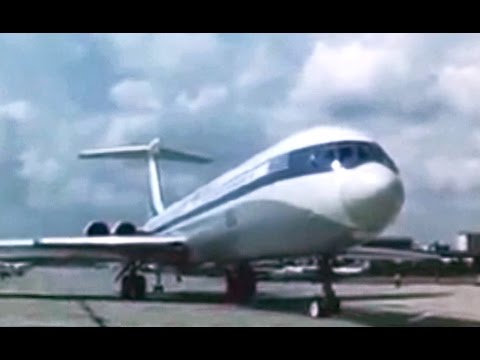 Aeroflot Ilyushin Il-62M Promo Film - 1973