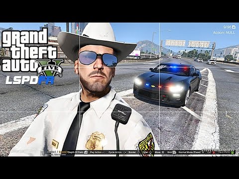 GTA 5 LSPDFR 0.3.1 - EPiSODE 98  - LET'S BE COPS - STATE TROOPER (GTA 5 PC POLICE MODS)