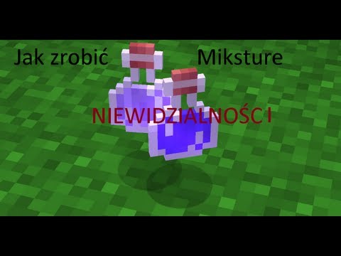 Jak zrobić miksture Niewidzialności w minecraft