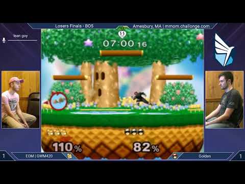 MMOM166 SSBM - GWM420 (Fox) vs. Golden (C. Falcon) - Melee LF
