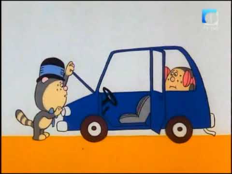 Medved BOJAN risanka - Motorizacija / Bojan the Bear cartoon – Motorization
