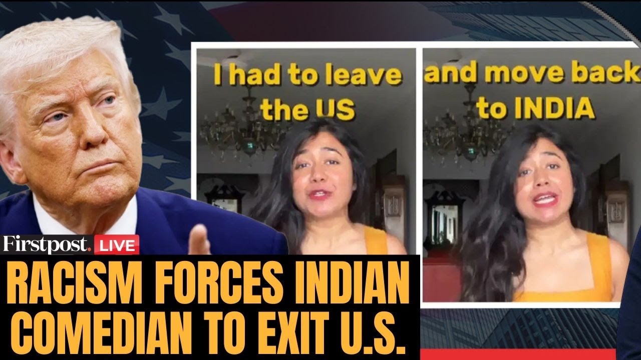 LIVE: "Forced to Leave," Indian Creator Flees U.S. Amid Rising Hate and Fear | Firstpost America