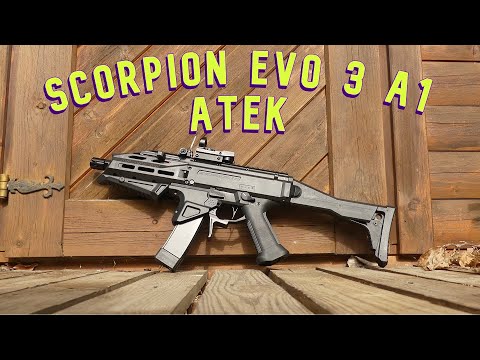 [Review] Scorpion Evo 3 A1 ATEK von CZ (ASG) Airsoft/Softair Deutsch/German