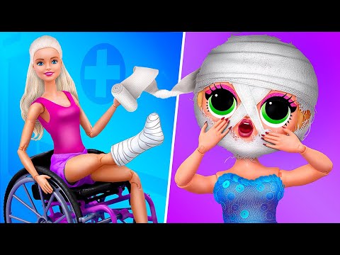 11 Wyrobów Barbie i LOL Surprise w Szpitalu