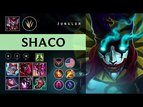 Shaco Jungle vs Jarvan IV - NA Grandmaster Patch 26.01
