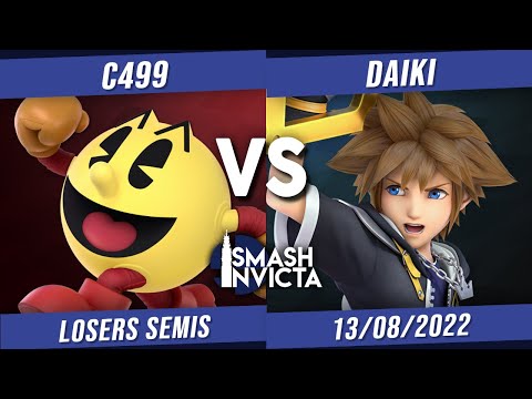 Smash na Invicta 46 - C499 (Pac-Man) VS Daiki (Sora) - Losers Semis