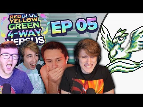 FRANKS SO GULLIBLE! | Pokemon Red and Blue Versus EP 05 [4WAY]