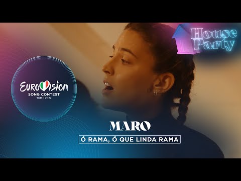 MARO - Ó Rama, Ó Que Linda Rama - Portugal 🇵🇹 - Eurovision House Party 2022