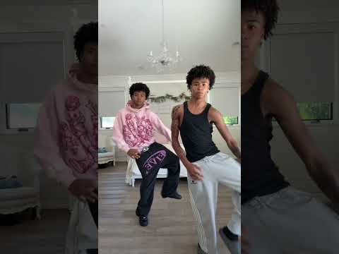 haven’t danced with my twin brother in a while! #trending #couple #capri #twin #shorts