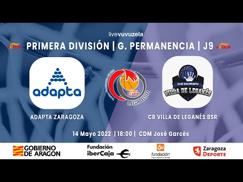 ADAPTA ZARAGOZA - CB VILLA DE LEGANÉS BSR