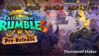 Hearthstone || How To Make A Private Fireside Gathering || How To Open Your Pre Order Packs!!!