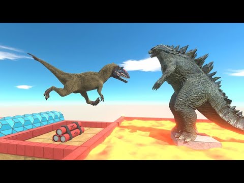 Thrown Into Hot Lava or TNT - Animal Revolt Battle Simulator