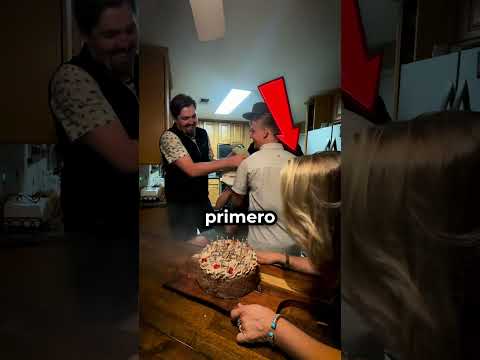 Su familia no la dejó apagar las velas 😳