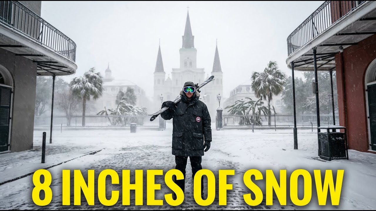 When New Orleans Had More Snow Than Anchorage: A Blizzard Shocks the South