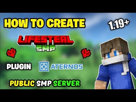 Instant-18 - How To Make A Lifesteal Server in Aternos like Lapata SMP || Instant-18 || Minecraft || #lapatasmp