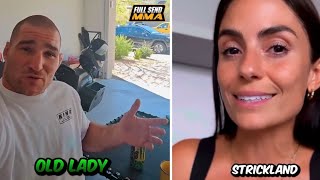 SEAN STRICKLAND EXPOSES IAN GARRY'S WIFE FOR TARNISHING HIS NAME