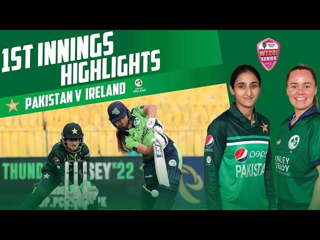 1st Innings Highlights | Pakistan Women vs Ireland Women | 2nd T20I 2022 | PCB | MW2T