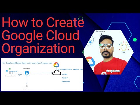 Create Organization, Folders & Projects in GCP