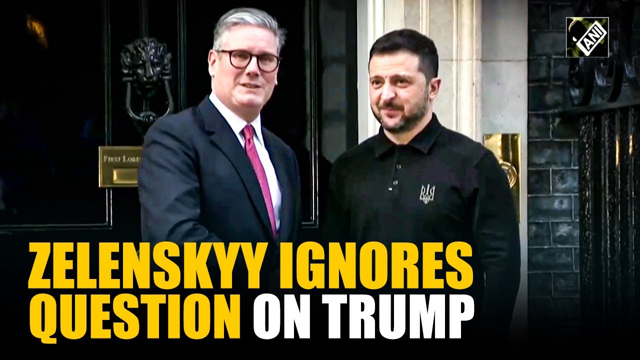 Ukraine President Zelenskyy ignores question on Donald Trump after tense White House Exchange