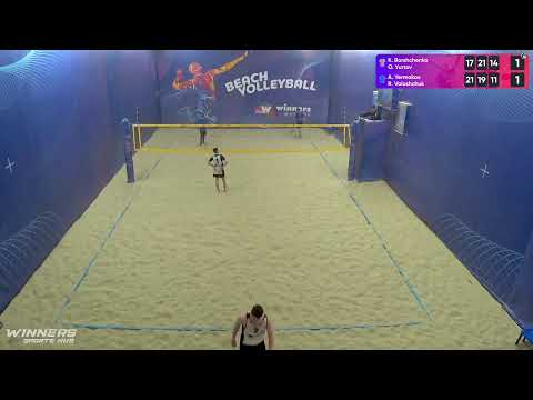 22:45 K. Borshchenko / O. Yurtov - A. Yermakov / R. Voloshchuk 10.03.2023 | Winners Beach Volleyball