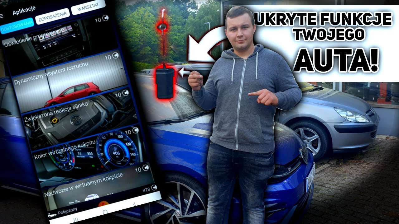Odblokuj ukryte funkcje w swoich samochodzie! To takie proste! O,o