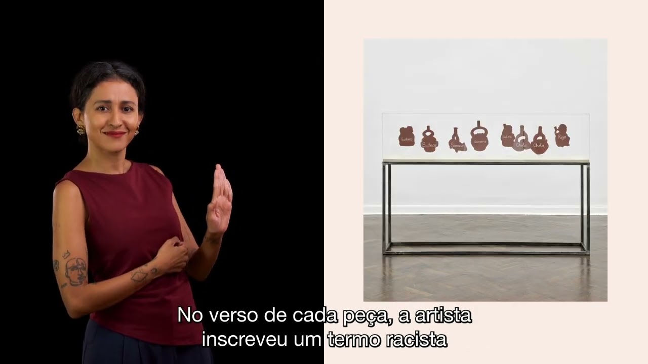 MASP Acessibilidade | Sandra Gamarra Heshiki, Museo del Ostracismo - Vitrina III P.A., 2017-18