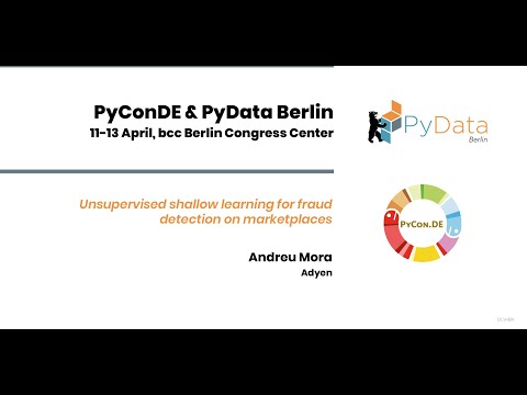 Andreu Mora: Unsupervised shallow learning for fraud detection on marketplaces