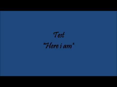 Here i am - produced by Simon Taylor