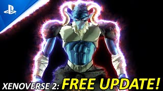 FREE UPDATE FOR XENOVERSE 2 (PRE DLC 17)
