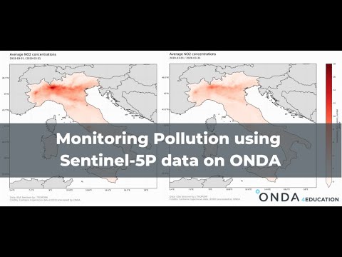 ONDA for Education webinar - Monitoring Pollution with Sentinel-5P data on ONDA