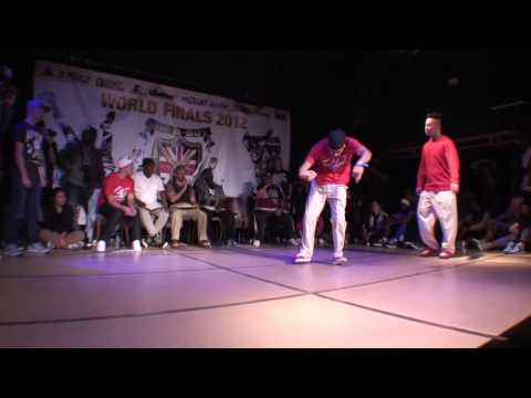UK BBoy Champs 2012 - BROOKE vs BOOGALOO KIN (Popping Quarter Final)