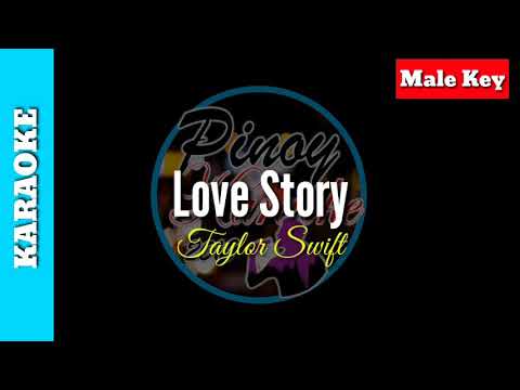 Love Story by Taylor Swift ( Karaoke : Male Key )