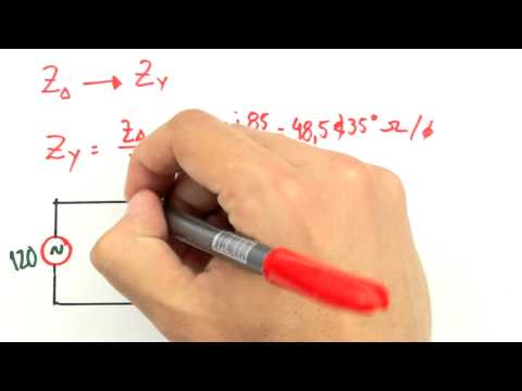 Me Salva! TRI14 - Transformação de Impedâncias - Exemplo