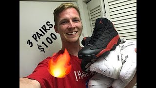 Trip To The Thrift #46 Pure Money 4s &amp; Bred 13s For HOW MUCH!?