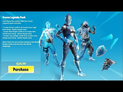 How To Get Free Winter Skins Fortnite Frozen Legends Bundle Ice - new fortnite frozen legends skin bundle is here how to get the winter skin pack in fortnite