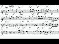 Dexter Gordon - Lullaby of Birdland (solo transcription)