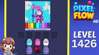 Pixel Flow Level 1426 Solution Walkthrough