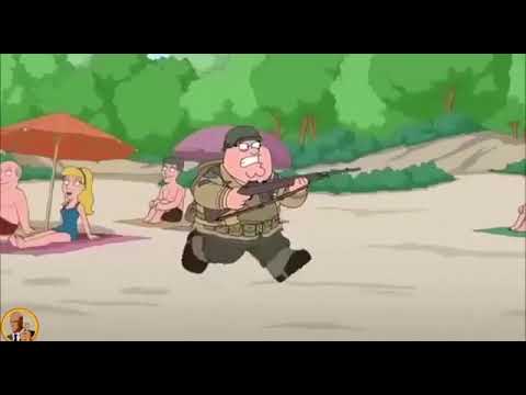 Family Guy: Peter Griffin Storms The Beaches Of Normandy 🤣🤣