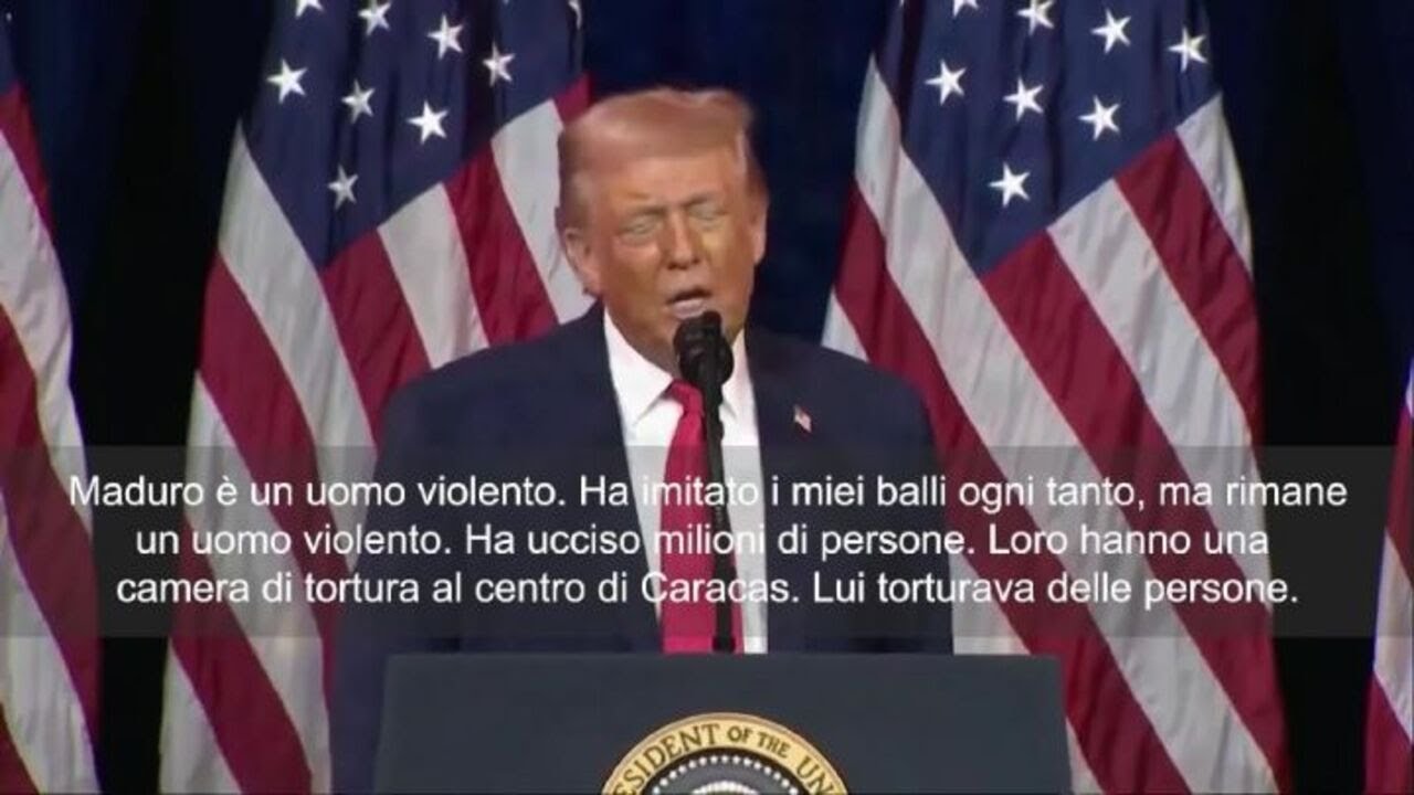 Trump: Maduro imitava il mio ballo, ma è un uomo violento. Ha ucciso milioni di persone
