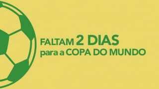 Faltam 2 dias para a Copa do Mundo!