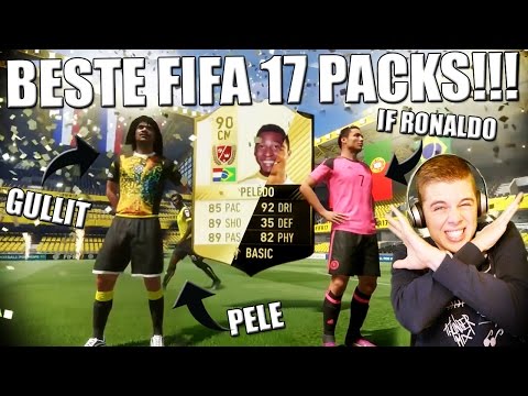 WTF!! PELE, IF RONALDO EN MEER!! BESTE FIFA 17 PACKS!