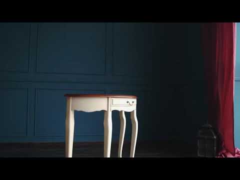 Косметический стол Leontina (ST9324) Бежевый в Магадане - видео 2