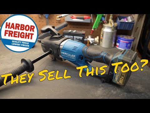 Hercules 20V Brushless Variable Speed Right Angle Drill, and yes, its a beast!   NTDT!