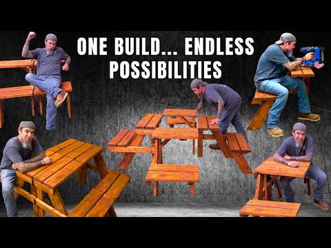 This Picnic Table Transforms! (You’ve Never Seen One Like It)